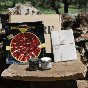 Ham and pâtés from free-range geese